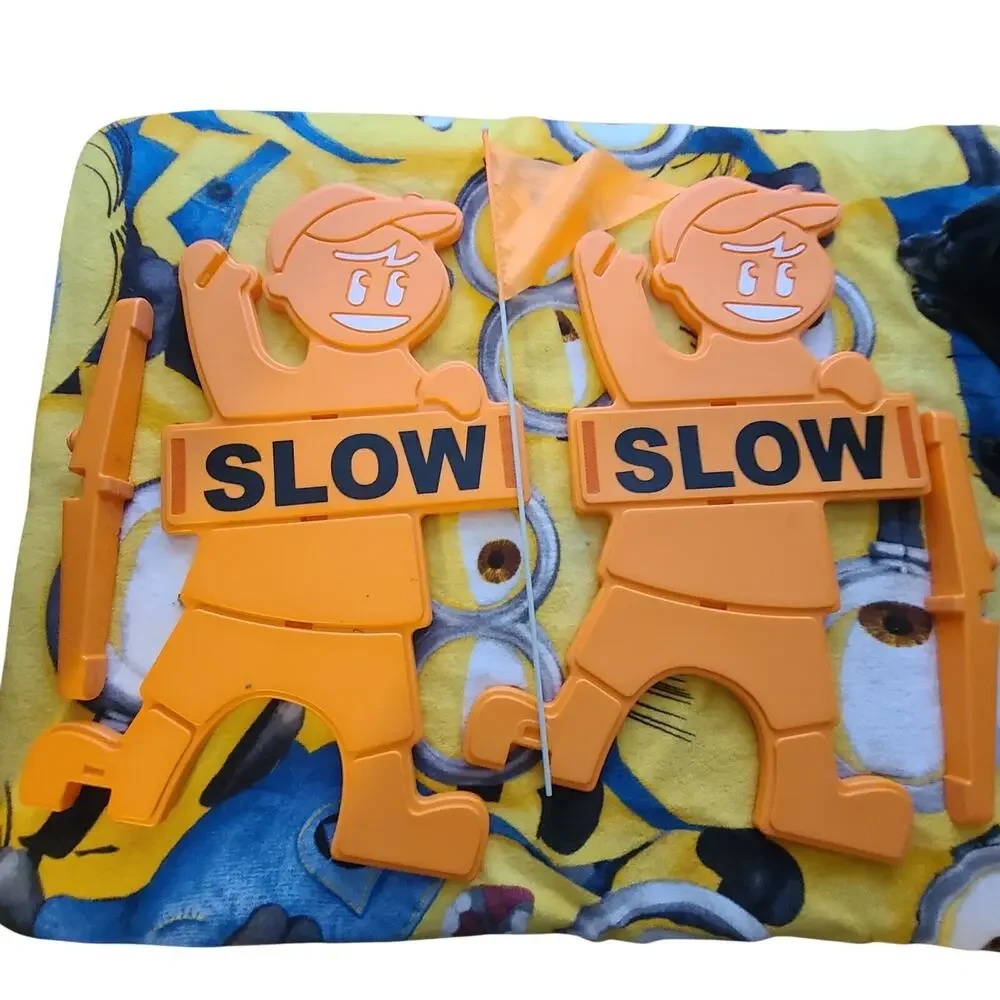 Kids at Play Sign for Street Safety – High Visibility with All Weather lot of 2